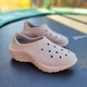 Жіночі кросівки Crocs Classic Sneaker Taupe (37-38, коричневий) - зображення 5