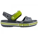Дитячі сандалії для хлопчика Crocs Bayaband Sandal Kids Charcoal (30/31, сірі) - зображення 3