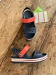 Дитячі сандалії для хлопчика Crocs Crocband Sandal Kids Navy/Red (24/25, синий) - изображение 2