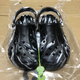 Чоловічі крокси Crocs Baya Marbled Clog Black/White (48/49, чорний) - зображення 6