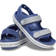 Дитячі сандалі для хлопчика Crocs Toddler Crocband Cruiser Sandal Blue Grey (31/32, синій) - зображення 1
