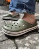 Чоловічі крокси Crocs Crocband Clog Army Green (42-43, хакі) - зображення 4