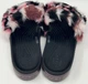 Жіночі шльопанці Crocs Crocband Slide Platform So Luxe Clog Black / Burgundy (38-39, чорний) - изображение 9