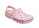 Дитячі крокси для дівчинки Crocs Kids Bayaband Clog Ballerina Pink/Candy Pink (27/28, рожевий) - изображение 7