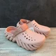 Жіночі крокси Crocs Echo Clog Atmosphere Stucco Pink Clay (40-41, рожевий) - изображение 10