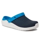 Крокс Лайтрайд Детские Нави Crocs Kids’ LiteRide Navy White Clog (30/31, синий) - изображение 8