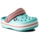 Дитячі крокси для дівчинки Crocs Crocband Kids Ice Blue/White (31/32, блакитні) - изображение 11