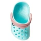 Дитячі крокси для дівчинки Crocs Crocband Kids Ice Blue/White (31/32, блакитні) - изображение 15
