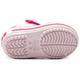 Дитячі сандалії для дівчинки Crocs Crocband Sandal Kids Barely Pink (25/26, бежевий) - изображение 5