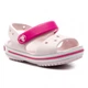 Дитячі сандалії для дівчинки Crocs Crocband Sandal Kids Barely Pink (25/26, бежевий) - изображение 9