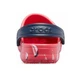 Дитячі крокси для дівчинки Crocs Bayaband Print Clog K Poppy Roomy Fit (25/26, червоний) - зображення 3