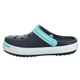 Дитячі крокси-сабо для хлопчика Crocs Crocband Clogs Navy/Ice Blue Kids (22/24, синій) - изображение 5
