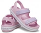 Дитячі сандалії для дівчинки Crocs Toddler Crocband Cruiser Sandal Ballerina / Lavender (32/33, розовий) - зображення 1
