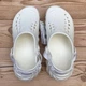 Чоловічі крокси ехо білі Crocs Echo Clog White (48/49, білий) - зображення 8