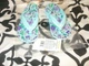 Крокс Крокбенд Фліп Вьетнамки Голубі Kids' Crocband™ Floral Strap Flip Ice Blue (29/30, блакитні) - изображение 13