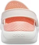 Жіночі крокси Crocs LiteRide Clog Powder/White (39-40, Сірі Пудра) - изображение 6