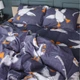 Простынь MirSon Бязь 17-0662 Гусь Обнимусь 220x240 см (2200009984822) - изображение 2