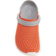 Дитячі крокси-сабо для хлопчика Crocs LiteRide Clogs Tangerine/White (23/24, помаранчевий) - изображение 11