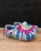 Дитячі Крокс Клог Утеплені Світло Сині Crocs Classic Lined Clog Tie Dye Powder Blue /Multi (34/35, світло синій) - изображение 4