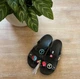 В'єтнамки чоловічі Crocs Classic Feel the Positivity Sandal Black (46-47, чорний) - зображення 6
