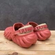 Крокс Єхо Клог Червоні Crocs Echo Clog Strawberry-Wine (43-44, червоний) - зображення 10