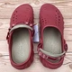 Крокс Єхо Клог Червоні Crocs Echo Clog Strawberry-Wine (43-44, червоний) - зображення 13
