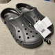 Крокс Бая Клог Графітові Crocs Baya Clog Graphite (42-43, сірий) - зображення 13