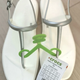 Жіночі сандалі Crocs Miami Thong Flip Metallic Chalk (38-39, сріблястий) - изображение 12