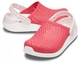 Дитячі крокси для дівчинки Crocs Kids LiteRide Clog Poppy White (29/30, червоний) - зображення 1