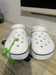 Жіночі крокси Crocs Crocband Clog Off Court White (37-38, білий) - зображення 6