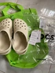 Дитячі крокси для дівчинки Crocs Classic Clog Bone Baige (27/28, бежевий) - зображення 13