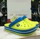 Дитячі кроксі-сабо для хлопчика Crocs Crocband Kids Tennis Ball Green/Ocean - зображення 2
