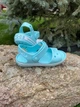 Дитячі сандалії для дівчинки Crocs Crocband Sandal Ice Blue/White (29/30, блакитні) - изображение 3