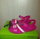 Дитячі сандалії для дівчинки Crocs Lina Sandals Candy Pink (25/26, рожевий) - изображение 2