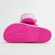Дитячі крокси для дівчинки Crocs Crocband Electric Pink/White (21/22, рожевий) - изображение 12
