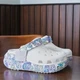 Дитячі кроксі Crocs Kids Crush Clog White/Multi Butterfly (28/29, білий) - зображення 7