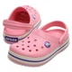 Дитячі крокси для дівчинки Crocs Crocband Kids Peony Pink/Stucco (28/29, рожевий) - зображення 1