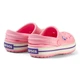 Дитячі крокси для дівчинки Crocs Crocband Kids Peony Pink/Stucco (28/29, рожевий) - зображення 7
