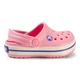 Дитячі крокси для дівчинки Crocs Crocband Kids Peony Pink/Stucco (28/29, рожевий) - зображення 10