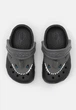 Дитячі крокси-сабо для хлопчика Crocs Kids Classic I AM Unicorn Black (26/27, чорний) - изображение 5
