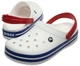 Крокс Крокбенд Клог Білі з Блакитним Crocs Crocband White Blue Clog (44-45, білий) - изображение 1