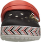 Детские Крокс Крокбенд Чёрные Crocs Drew X Crocband Chevron Clog Black/White (25/26, черный) - изображение 4