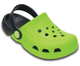 Дитячі крокси-сабо для хлопчика Crocs Electro ClogVolt Green/Navy (29/30, зелений) - изображение 8