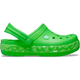 Дитячі крокси-сабо для хлопчика Crocs Crocband Geometric Glow Band Clog Juvenil 1 (38-39, зелений) - изображение 9