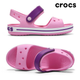 Дитячі сандалії для дівчинки Crocs Crocband Sandal Carnation/Amethyst (32/33, розовий) - зображення 10
