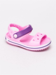 Дитячі сандалії для дівчинки Crocs Crocband Sandal Carnation/Amethyst (32/33, розовий) - зображення 13