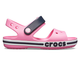 Дитячі сандалії для дівчинки Crocs Bayaband Sandal Kids Pink Lemonade (33/34, рожевий) - изображение 7
