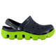 Дитячі крокси-сабо для хлопчика rocs Duet Sport Navy/Green (24/25, синій) - изображение 9
