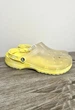 Жіночі крокси Crocs Classic Translucent Bleach Dye Clog Banana (44-45, жовтий) - зображення 2