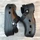 Жіночі крокси Crocs Classic Hiker Clog Black/Black (42-43, чорний) - зображення 10
